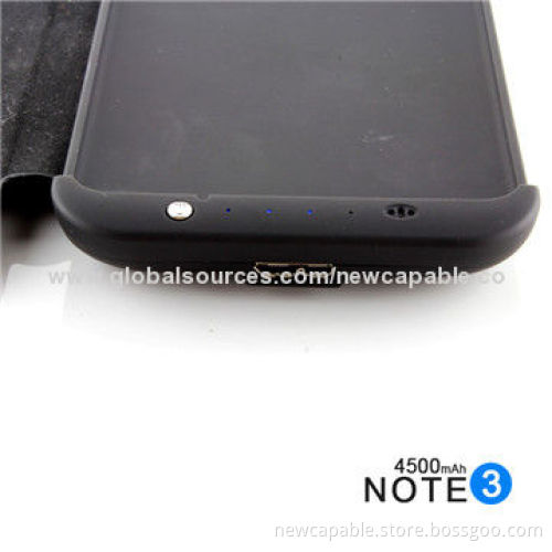 External Backup Battery Case for Samsung Note 3, 4,500mAh Capacity with Various Colors Available